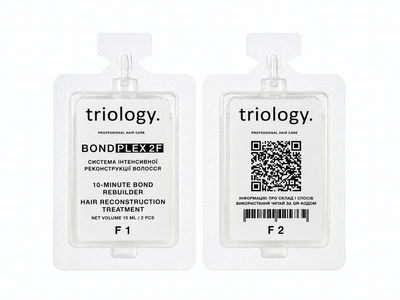 Холодное восстановление Triology «Система интенсивной реконструкции волос BONDPLEX 2F» (1 применение)