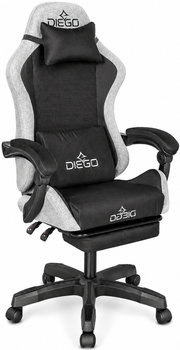 Кресло геймерское DIEGO Fabric X Black