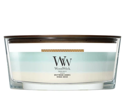 Ароматическая свеча Woodwick Ellipse Trilogy Calming Retreat 453 г (2674278E)