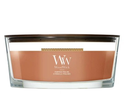 Ароматична свічка Woodwick Ellipse Pumpkin Praline 453 г (2670643E)