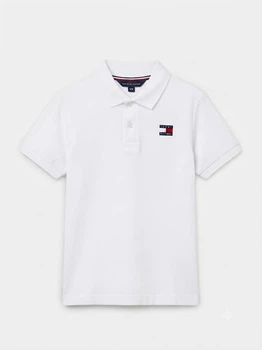 Футболка дитяча для хлопчика біла Tommy Hilfiger 110 см