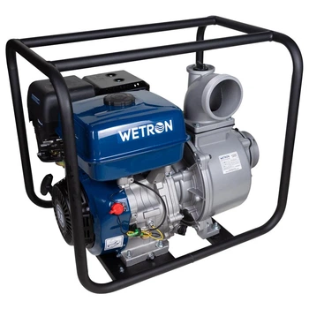 Мотопомпа WETRON WM100CX 15 л.с. 110 м³/ч 4-х тактный алюминий 640x480x590 мм