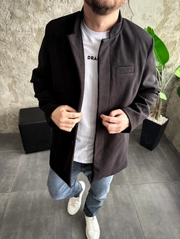 Пальто XXL Чорний (77-005)