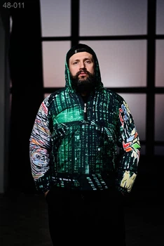 Утеплений анорак DRAPP XL Комбінований (48-011)