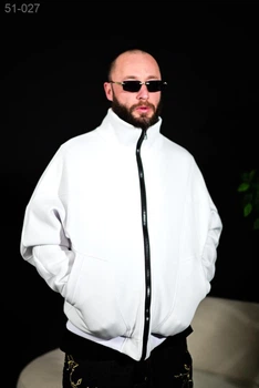 Бомбер XL/XXL Білий (51-027)