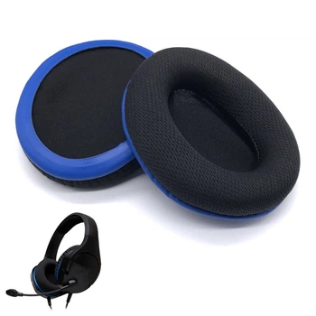 Амбушури тканинні для навушників HyperX Cloud Stinger Core / Cloud Stinger Core Wireless 7.1 black чорно-сині