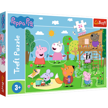 Пазли Trefl Peppa Pig Забави на галявині Maxi 24 елементи (5900511143423)