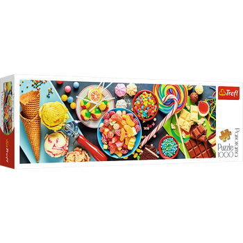 Puzzle Trefl Panorama Słodkie przysmaki 1000 elementów (5900511290462)