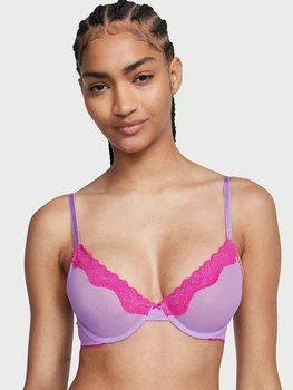 Бюстгальтер с косточками Victoria's Secret 576109295 34B Сиреневый (1160480518)