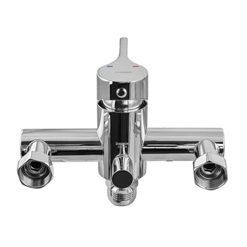 Смеситель для ванны Zerix Rex-006 (Euro) Chrome с нерж. стали (Цвет хром) (ZX6118)