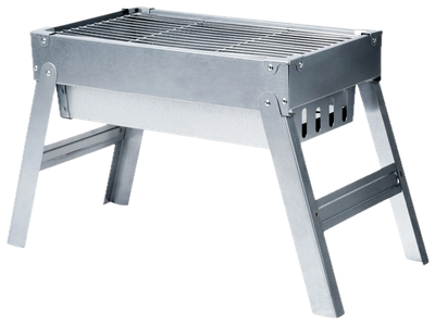 Grill węglowy Vilde 489385 składany przenośny stalowy 46 x 21 x 27 cm (5900670121362)