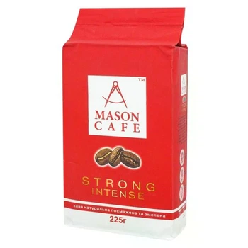 Кава Mason Strong intense мелена 225г