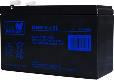 Akumulator MW Power VRLA AGM MWP 9-12L 12V 9Ah (5902135121160)