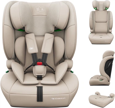 Автокрісло Kinderkraft Comfort Up 2 Plus i-Size Beige (KCCOUP02BEGPL00)