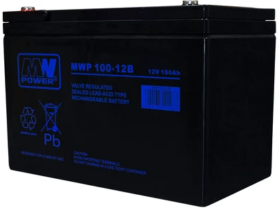 Akumulator MW Power VRLA AGM MWP 100-12B 12V 100Ah (5902135121283)
