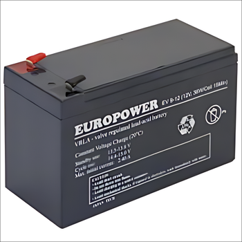 Аккумуляторная батарея EuroPower EP 12V 9Ah VRLA T2 (EV9-12T2)