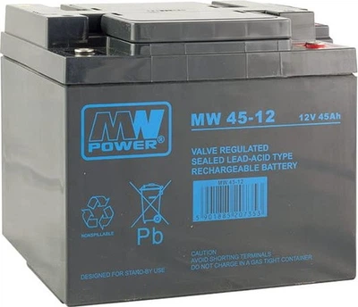 Akumulator MW Power VRLA AGM MW 45-12 12V 45Ah (5901885207353)