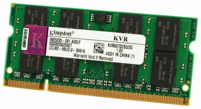Оперативная память для ноутбука Kingston SO-DIMM DDR2 2GB 667MHz PC2-5300 Б/У
