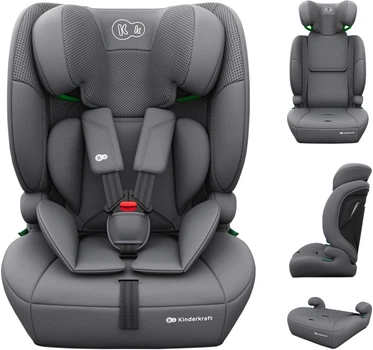 Автокресло Kinderkraft Comfort Up 2 Plus i-Size Grey (KCCOUP02GRYPL00)