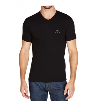 Футболка Kappa T-shirt Mezza Manica Scollo V черный Чол XL (K1311 Nero)
