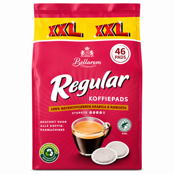 Кофе в чалдах Bellarom Regular 46 порций (Philips Senseo, 62 мм)