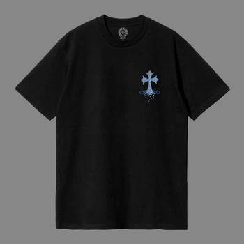 Футболка Chrome Hearts 88956 черного цвета, размер S