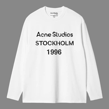 Лонгслив Acne Studios 88849 белого цвета, размер S