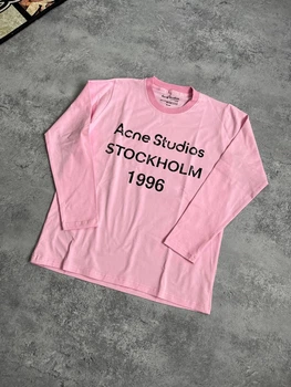 Лонгслив Acne Studios 88845 розового цвета, размер L
