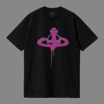 Футболка Vivienne Westwood 88880 черного цвета, размер L