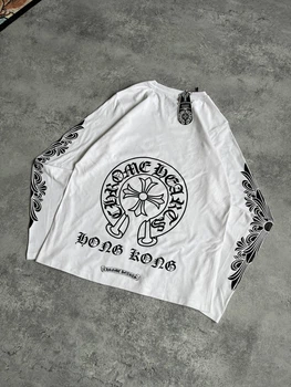 Лонгслів Chrome Hearts 88916 білого кольору, розмір M
