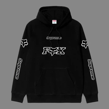 Худи Supreme 88937 черного цвета, размер L