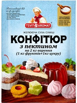 Желейная сухая смесь Конфитюр ЦветАромат для варенья 20 г