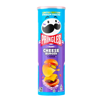 Чипси Pringles Cheese Burger Limited Edition 165g