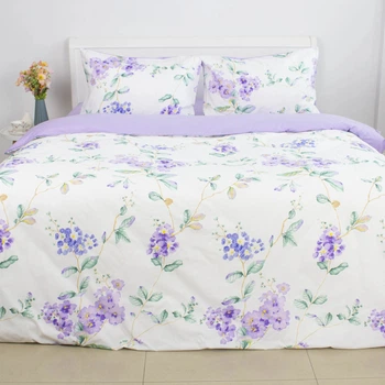 Постільна білизна ТЕП Happy Sleep Joy Ранфорс двоспальна наволочки 50х70 см Білий з блакитним (59020200215)