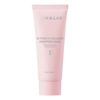 Маска-плёнка для упругости и гладкости кожи SKIN&LAB 3D PDRN x Collagen Wrapping Mask, 70 мл