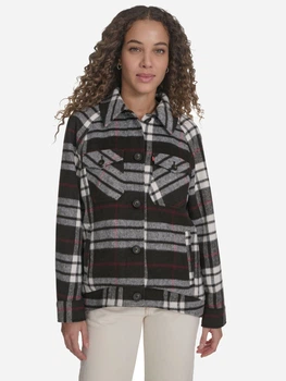 Куртка демисезонная удлиненная женская Levi`s 132975468 XL Черная (1160381035)