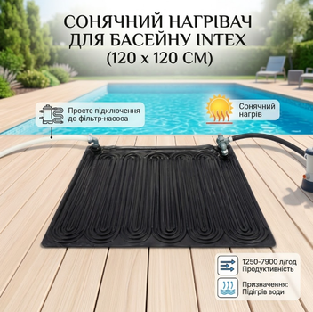 Коврик-нагреватель (солнечный) Intex 28685 120 × 120 см