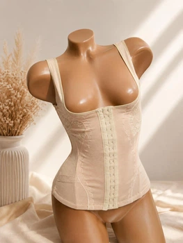 Корсетна майка 236 К бежевий XL
