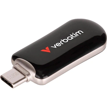 Флеш-накопитель Verbatim Plectra USB-C Black 512 ГБ USB 3.2 Gen 1 (30227)