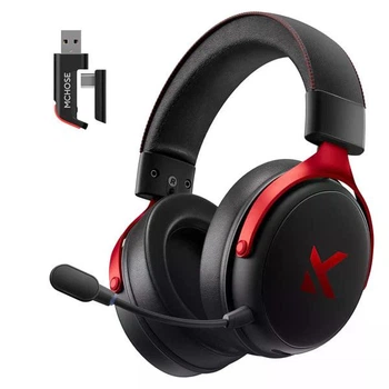 Игровые наушники MCHOSE V9 Pro Black Red