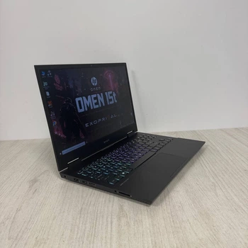 Ігровий ноутбук HP Omen 15t-ek000 / 15.6" (1920x1080) IPS / Intel Core i7-10750H (6 (12) ядер по 2.6 - 5.0 GHz) / 16 GB DDR4 / 512 GB SSD / nVidia GeForce GTX 1660 Ti, 6 GB GDDR6, 192-bit / WebCam б/в