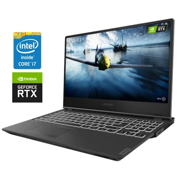 Ігровий ноутбук Lenovo Legion Y540-15IRH / 15.6" (1920x1080) IPS / Intel Core i7-9750H (6 (12) ядер по 2.6 - 4.5 GHz) / 16 GB DDR4 / 1000 GB SSD M.2 / nVidia GeForce RTX 2060, 6 GB GDDR6, 192-bit / WebCam / Win 11 б/в
