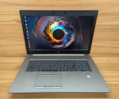 Мобільна робоча станція HP zBook 17 G6 / 17.3" (1920x1080) IPS / Intel Core i7-9750H (6 (12) ядер по 2.6 - 4.5 GHz) / 32 GB DDR4 / 1000 GB SSD / nVidia Quadro RTX 3000, 6 GB GDDR6, 192-bit / WebCam / TouchID / Windows 10 б/в + Подарунок Миша / USB