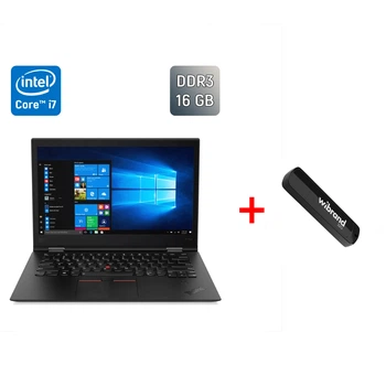 Ноутбук-трансформер Б-класс Lenovo ThinkPad X1 Yoga 3rd / 14" (2560x1440) IPS / Intel Core i7-8650U (4 (8) ядра по 1.9 - 4.2 GHz) / 16 GB DDR3 / 256 GB SSD / Intel UHD Graphics 620 / WebCam / Fingerprint / Windows 10 б/у + Подарок Флэш - USB 32 GB