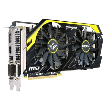 Дискретная видеокарта MSI GTX 760 HAWK, 2 GB GDDR5, 256-bit/1x HDMI, 1x DisplayPort, 2x DVI б/у