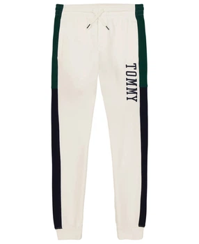Джоггеры на флисе Tommy Hilfiger спортивные штаны 1160553927 (Молочный L) на рост 150-152 см