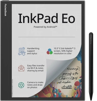 Електронна книжка PocketBook InkPad Eo (PB1042), Mist Grey (PB1042-M-WW)