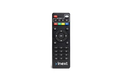 Пульт до inext TV5/TV5 ultra/TV4/4K ultra/TV3/4K2 inext RCU inext Пульт універсальний із зоною програмування д