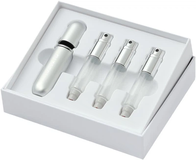 Zestaw atomizerów do perfum Travalo Classic srebrzysty 3x5 ml (4897028697338)