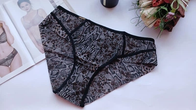 Трусики Lanny mode 51506 змеиный L серый